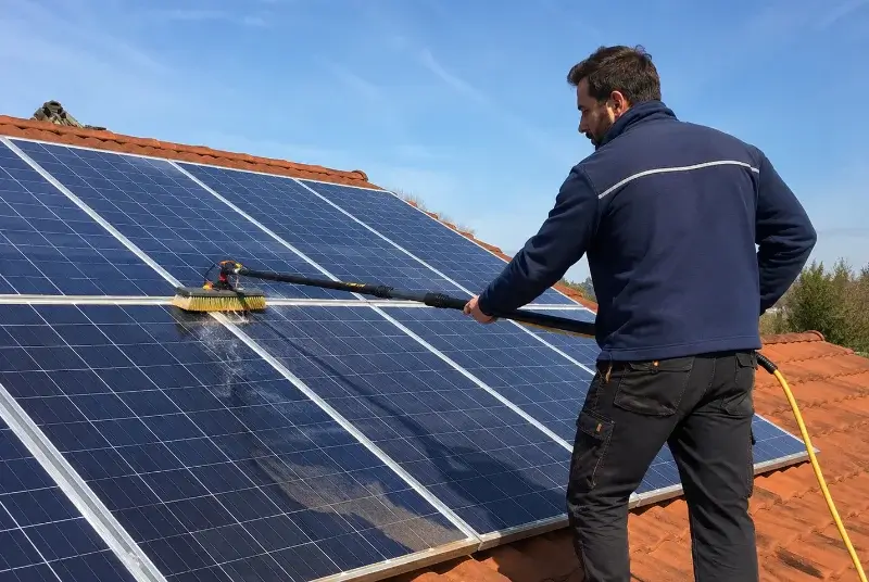 Nettoyage et entretien de panneaux solaires à Saint-Avé