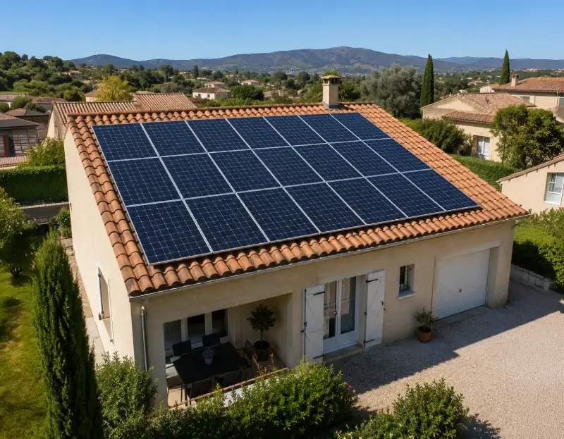 Prime à l'autoconsommation panneaux solaires Saint-Avé — aide financière de l'État